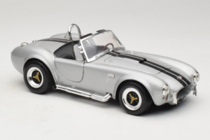 Shelby Cobra 427S/C Silber Mit Schwarzen Streifen Road Signature 1:18 92058 Druckguss — Bild 6 von 8