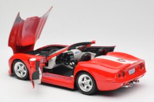 Shelby Series 1 Cabriolet Rot Bburago 1:18 3353 Druckguss — Bild 5 von 8