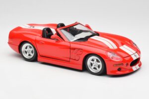 Shelby Series 1 Cabriolet Rot Bburago 1:18 3353 Druckguss — Bild 6 von 8