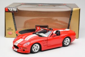Shelby Series 1 Cabriolet Rot Bburago 1:18 3353 Druckguss — Bild 8 von 8