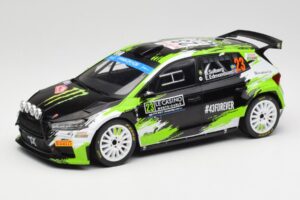 Skoda Fabia Rally2 #23 O. Solberg / E. Edmondson Rally Monte Carlo 2023 IXO 1:18 18RMC155A Druckguss
