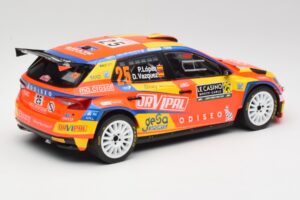 Skoda Fabia Rally2 #25 P. Lopez Rally Monte Carlo 2024 IXO 1:18 18RMC199 Druckguss — Bild 2 von 6