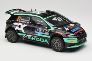 Skoda Fabia Rally2 #22 Toksport G. Greensmith / J. Andersson Safari Rally Kenya 2024 IXO 1:18 18RMC209 Druckguss — Bild 4 von 6