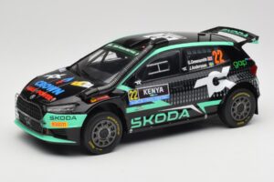 Skoda Fabia Rally2 #22 Toksport G. Greensmith / J. Andersson Safari Rally Kenya 2024 IXO 1:18 18RMC209 Druckguss