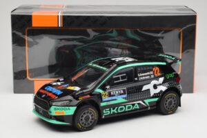 Skoda Fabia Rally2 #22 Toksport G. Greensmith / J. Andersson Safari Rally Kenya 2024 IXO 1:18 18RMC209 Druckguss — Bild 6 von 6