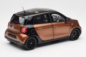 Smart Forfour W453 Schwarz Hazel Braun Norev 1:18 B66960299 Druckguss — Bild 3 von 8