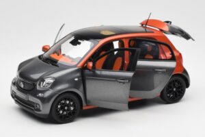 Smart Forfour W453 Lava Orange Graphit Grau Norev 1:18 B66960298 Druckguss — Bild 2 von 8