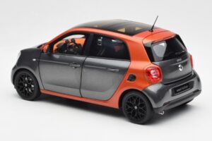 Smart Forfour W453 Lava Orange Graphit Grau Norev 1:18 B66960298 Druckguss — Bild 7 von 8