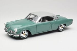Studebaker Starliner Seafoam Grün & Shasta Weiß Maisto 1:18 31651 Druckguss