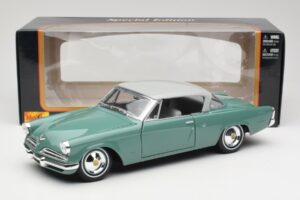 Studebaker Starliner Seafoam Grün & Shasta Weiß Maisto 1:18 31651 Druckguss — Bild 8 von 8