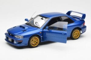 Subaru Impreza 22B Upgraded Version Blau Mit Goldfelgen AUTOart 1:18 78602 Druckguss — Bild 2 von 8