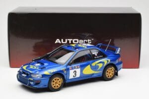 Subaru Impreza WRC #3 C. McRae / N. Grist Safari Rally Winner 1997 AUTOart 1:18 89792 Druckguss — Bild 8 von 8