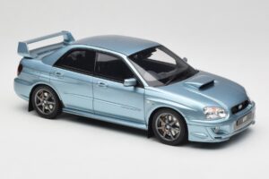 Subaru Impreza WRX STi WR1 GD P. Solberg Edition Ice Blue Metallic Otto 1:18 OT1114 Resin — Bild 4 von 6