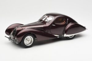 Talbot-Lago T150 C-SS Figoni & Falaschi Teardrop Dunkel Bordeaux Metallic CMC 1:18 M-179 Druckguss