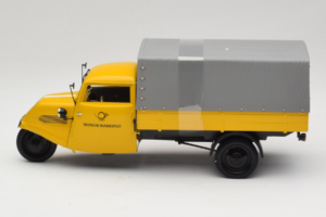 Tempo Hanseat Kastenwagen Deutsche Post Minichamps 1:18 TEMPO001 Druckguss — Bild 3 von 6