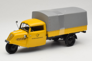 Tempo Hanseat Kastenwagen Deutsche Post Minichamps 1:18 TEMPO001 Druckguss