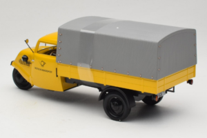 Tempo Hanseat Kastenwagen Deutsche Post Minichamps 1:18 TEMPO001 Druckguss — Bild 5 von 6