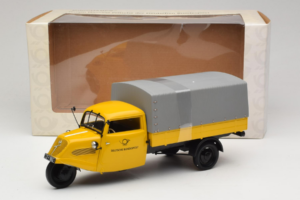 Tempo Hanseat Kastenwagen Deutsche Post Minichamps 1:18 TEMPO001 Druckguss — Bild 6 von 6