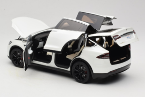 Tesla Model X Weiß OEM 1:18 TESLA001 Druckguss — Bild 5 von 8