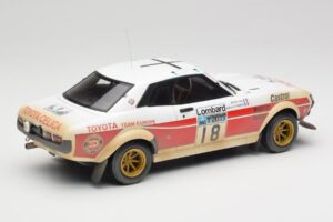 Toyota Celica 2000 GT RA21 #18 J-L. Therier RAC Rally 1977 IXO 1:18 18RMC189C Druckguss — Bild 2 von 6