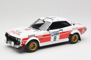 Toyota Celica 2000 GT RA21 #8 H. Mikkola / A. Hertz RAC Rally 1977 IXO 1:18 18RMC189A Druckguss