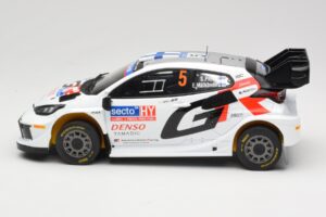 Toyota GR Yaris Rally1 #5 Toyota Gazoo Racing WRT S. Pajari / E. Malkonen Rally Finland 2024 IXO 1:18 18RMC217 Druckguss — Bild 3 von 6