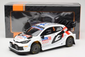 Toyota GR Yaris Rally1 #5 Toyota Gazoo Racing WRT S. Pajari / E. Malkonen Rally Finland 2024 IXO 1:18 18RMC217 Druckguss — Bild 6 von 6