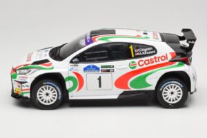 Toyota GR Yaris Rally2 #1 C. Ingram / R. Whittock Voyonic Grampian Forest Rally 2024 IXO 1:18 18RMC213 Druckguss — Bild 3 von 6