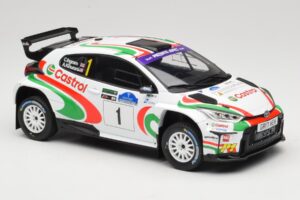 Toyota GR Yaris Rally2 #1 C. Ingram / R. Whittock Voyonic Grampian Forest Rally 2024 IXO 1:18 18RMC213 Druckguss — Bild 4 von 6