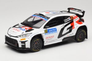 Toyota GR Yaris Rally2 #37 Y. Yamamoto Rally Finland 2024 IXO 1:18 18RMC212A Druckguss