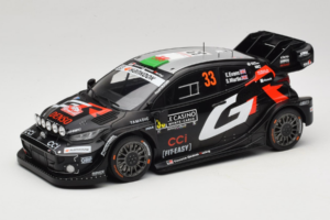 Toyota GR Yaris WRC #33 E. Evans / S. Martin Rally Monte Carlo 2025 IXO 1:18 18RMC229B Druckguss