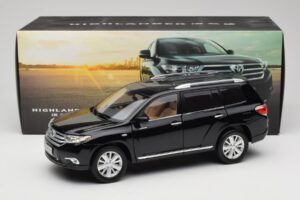 Toyota Highlander XU40 Schwarz Paudi Model 1:18 2043612-B1 Druckguss — Bild 8 von 8