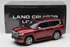 Toyota Land Cruiser LC300 ZX Rot LCD 1:18 LCD18013-ZX-RE Druckguss — Bild 8 von 8