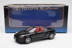 Toyota MR2 Spyder W30 Schwarz LHD AUTOart 1:18 78714 Druckguss — Bild 8 von 8