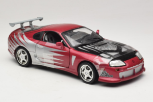 Toyota Supra A80 Fast & Furious Lila Silber ERTL 1:18 33708 Druckguss — Bild 4 von 6