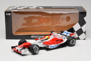 Toyota TF105 #17 R. Schumacher Panasonic Toyota Racing 2005 Minichamps 1:18 100050017 Druckguss — Bild 7 von 7