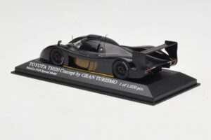 Toyota TS020 Concept Gran Turismo Special Schwarz Minichamps 1:43 TOYOTA010 Druckguss — Bild 3 von 4