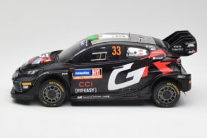 Toyota Yaris Rally1 WRC #33 E. Evans / S. Martin Rally Sweden 2024 IXO 1:18 18RMC200 Druckguss — Bild 3 von 6