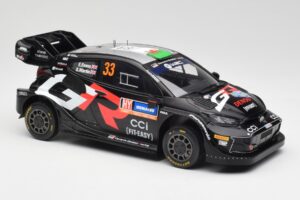 Toyota Yaris Rally1 WRC #33 E. Evans / S. Martin Rally Sweden 2024 IXO 1:18 18RMC200 Druckguss — Bild 4 von 6
