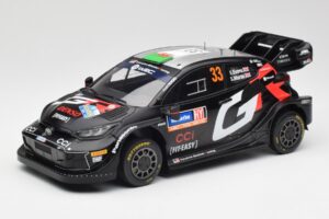Toyota Yaris Rally1 WRC #33 E. Evans / S. Martin Rally Sweden 2024 IXO 1:18 18RMC200 Druckguss