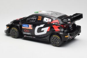 Toyota Yaris Rally1 WRC #33 E. Evans / S. Martin Rally Sweden 2024 IXO 1:18 18RMC200 Druckguss — Bild 5 von 6