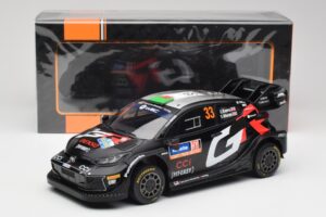 Toyota Yaris Rally1 WRC #33 E. Evans / S. Martin Rally Sweden 2024 IXO 1:18 18RMC200 Druckguss — Bild 6 von 6