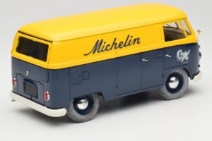 Volkswagen T1 Combi Michelin Schwarz & Gelb Solido 1:18 9406 Druckguss — Bild 3 von 8