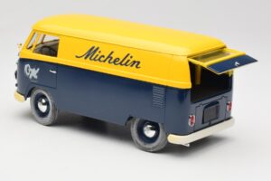 Volkswagen T1 Combi Michelin Schwarz & Gelb Solido 1:18 9406 Druckguss — Bild 5 von 8