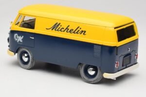 Volkswagen T1 Combi Michelin Schwarz & Gelb Solido 1:18 9406 Druckguss — Bild 7 von 8