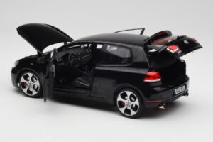 Volkswagen Golf GTI Mk6 Schwarz Norev 1:18 188502 Druckguss — Bild 5 von 8