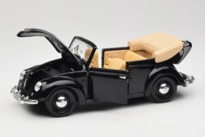 Volkswagen Käfer Cabriolet Schwarz Maisto 1:18 37800-M6 Druckguss — Bild 2 von 8