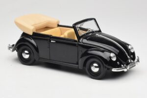 Volkswagen Käfer Cabriolet Schwarz Maisto 1:18 37800-M6 Druckguss — Bild 6 von 8