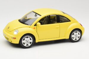 Volkswagen New Beetle Gelb Bburago 1:18 BEETLE001 Druckguss
