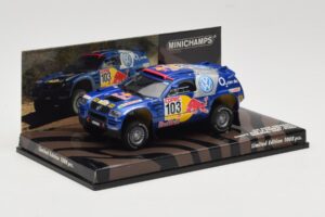 Volkswagen Race Touareg #103 B. Saby / R. Perin Winner Rally Por Las Pampas 2005 Minichamps 1:43 436055303 Druckguss — Bild 2 von 4
